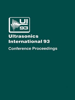 cover image of Ultrasonics International 93